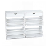 36 Pair Shoe Storage Cabinet White | HomeAndLiving
