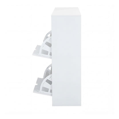 36 Pair Shoe Storage Cabinet White | HomeAndLiving - 3