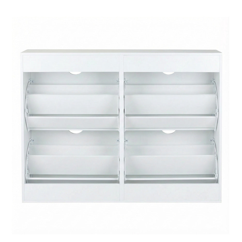36 Pair Shoe Storage Cabinet White | HomeAndLiving - 4