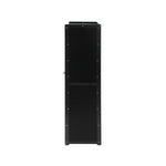 Shoe Storage Cabinet 4 Doors Shelf Black