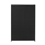 shoe-storage-cabinet-2-doors-rattan-black