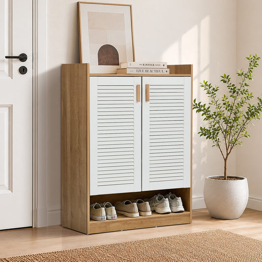 5-Tier Shoe Storage Cabinet 2 Doors | HomeAndLiving