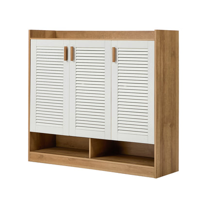 5-Tier Shoe Storage Cabinet 3 Doors | HomeAndLiving - 9