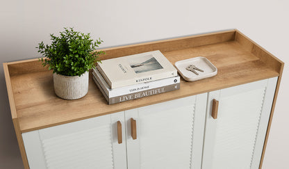 5-Tier Shoe Storage Cabinet 3 Doors | HomeAndLiving - 10