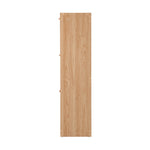 Shoe Cabinet 3 Compartment with Rows Rattan Doors