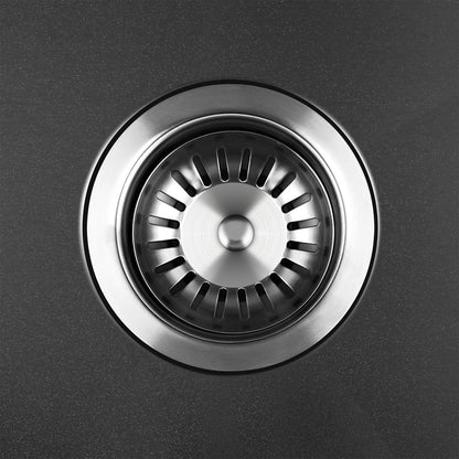 Welba Kitchen Sink Stainless Steel Basin Single Flush Mount 60X45CM