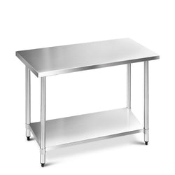 Classic 1219X610Mm Stainless Steel Kitchen Bench