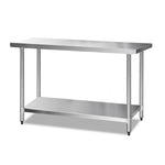 Durable 1524X610Mm Stainless Steel Kitchen Bench