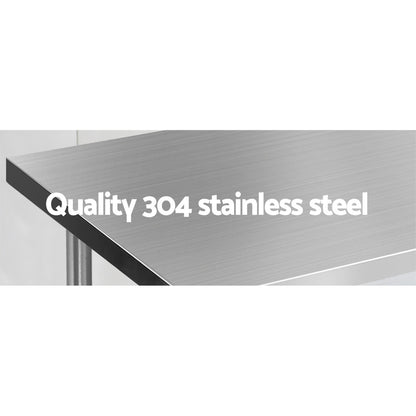Durable 1524X610Mm Stainless Steel Kitchen Bench