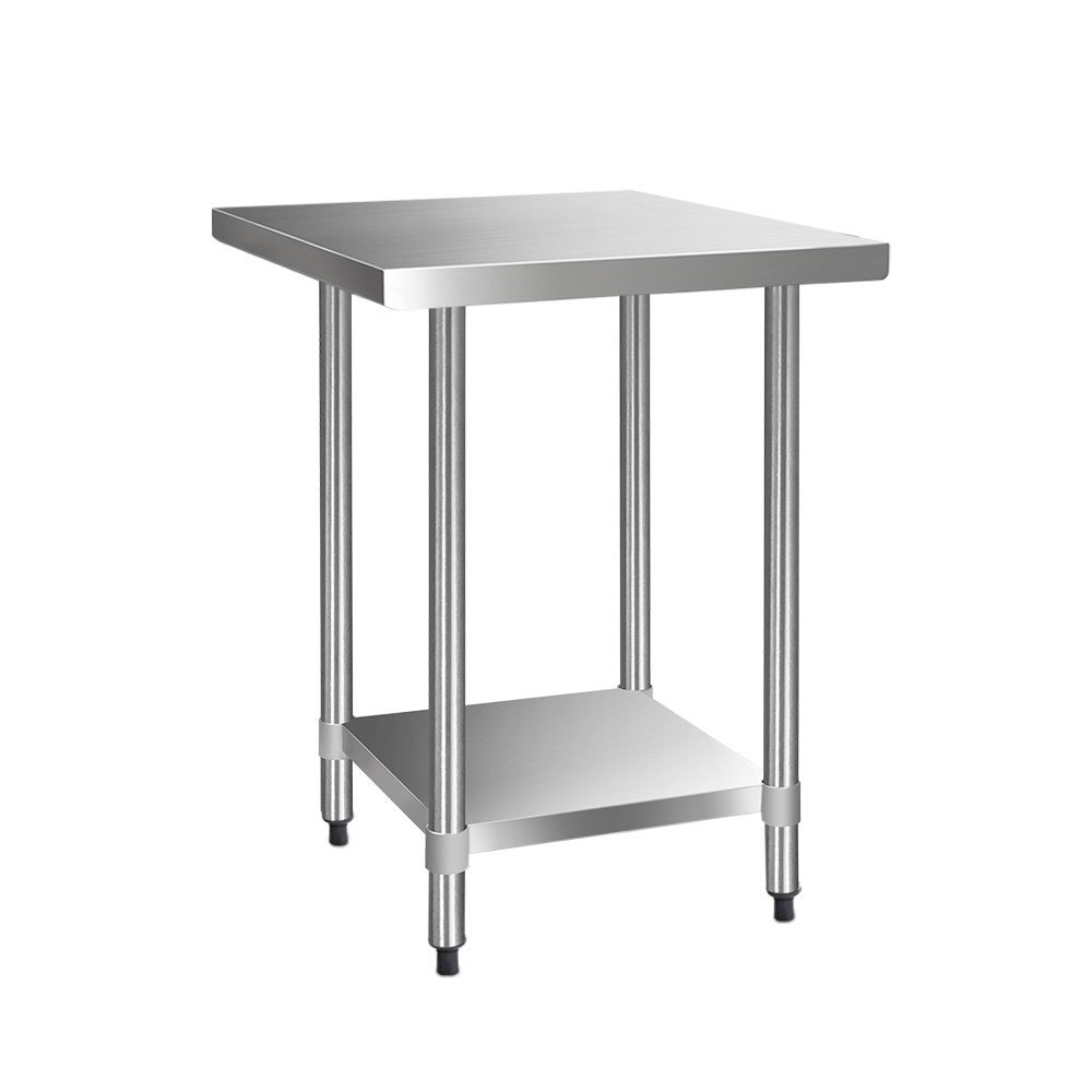 760X760Mm Stainless Steel Kitchen Bench