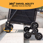 Folding Aluminium Shopping Trolley Cart | HomeAndLiving