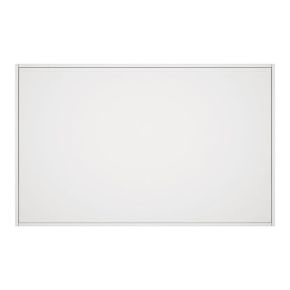 Bathroom Mirror Cabinet LED Wall Storage Black/White