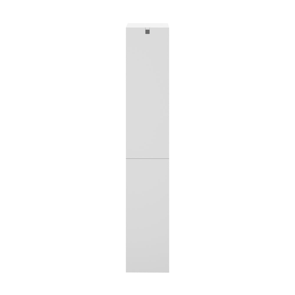 Tall Bathroom Cabinet Slim Toilet Storage White | HomeAndLiv - 7