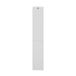 Tall Bathroom Cabinet Slim Toilet Storage White | HomeAndLiv