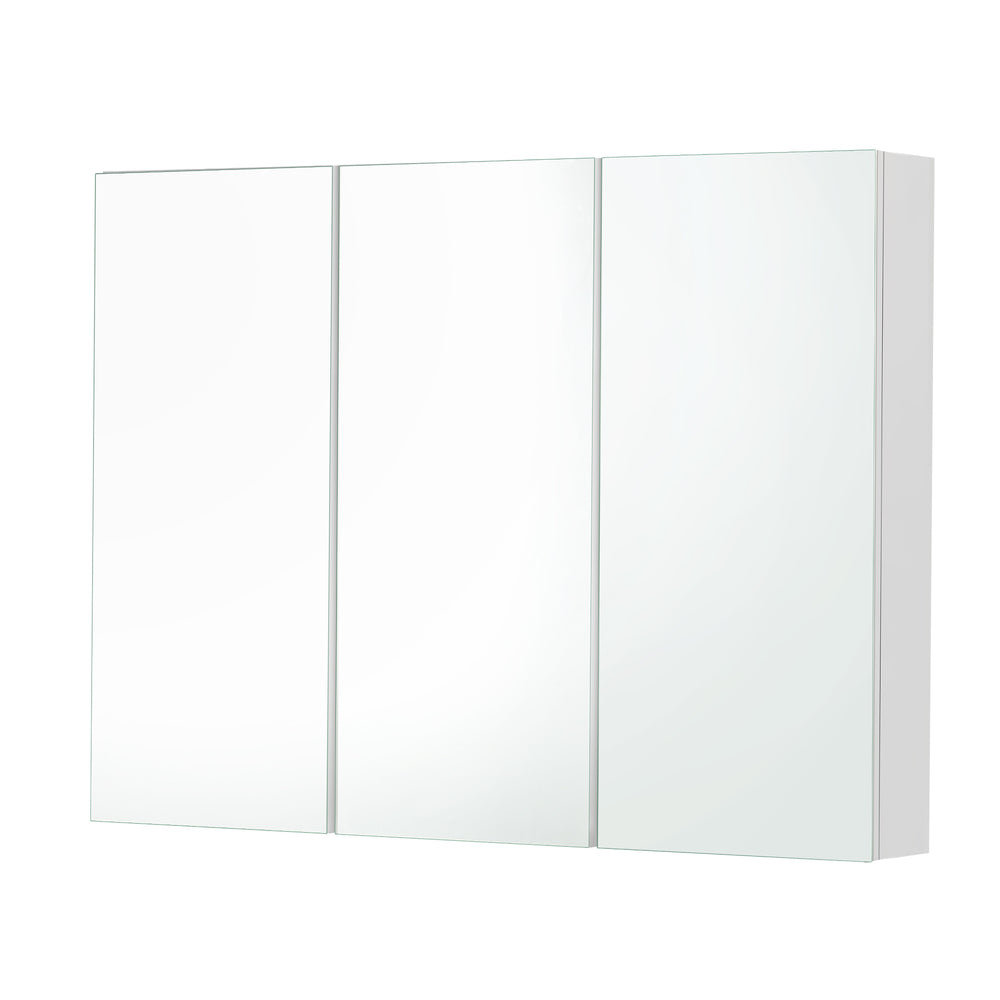 Bathroom Mirror Cabinet Vanity Medicine Wall Storage 900mm x 720mm