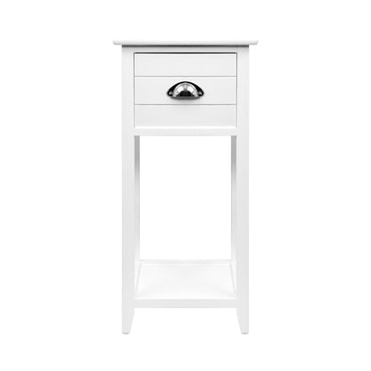 Bedside Table Vintage - Thyme White