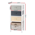 Bedroom Storage Cabinet - White