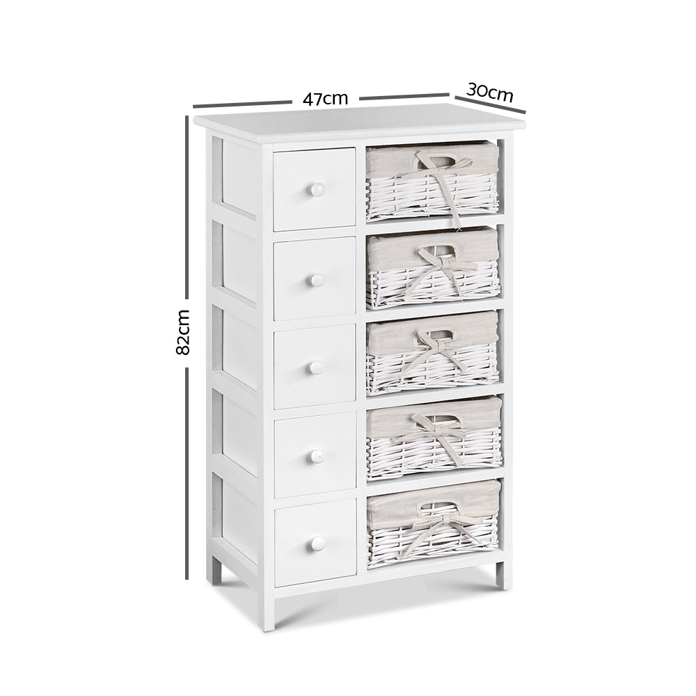 5 Chest Of Drawers With 5 Baskets - May