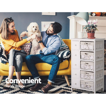 5 Chest Of Drawers With 5 Baskets - May