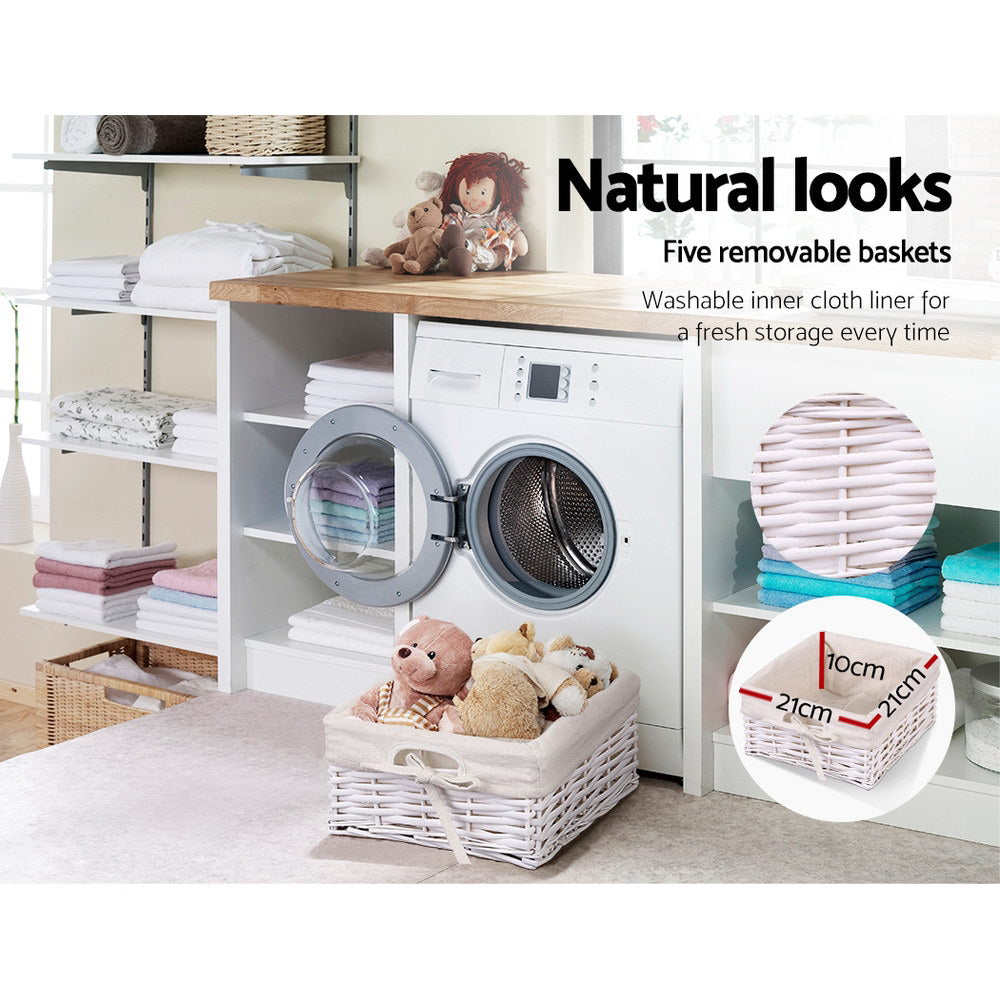 5 Chest Of Drawers With 5 Baskets - May