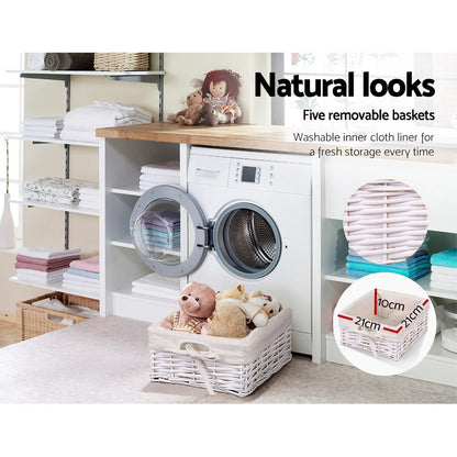 5 Chest Of Drawers With 5 Baskets - May