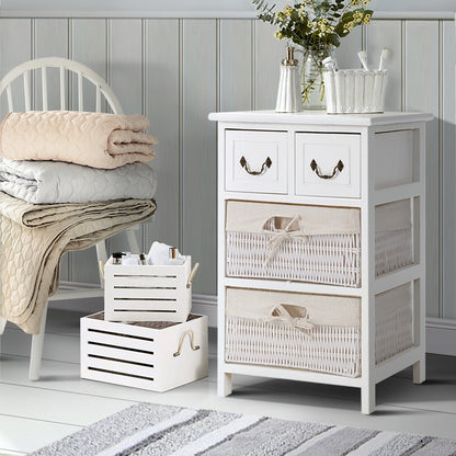 Storage Cabinet Dresser Chest of Drawers Bathroom Lamp Side