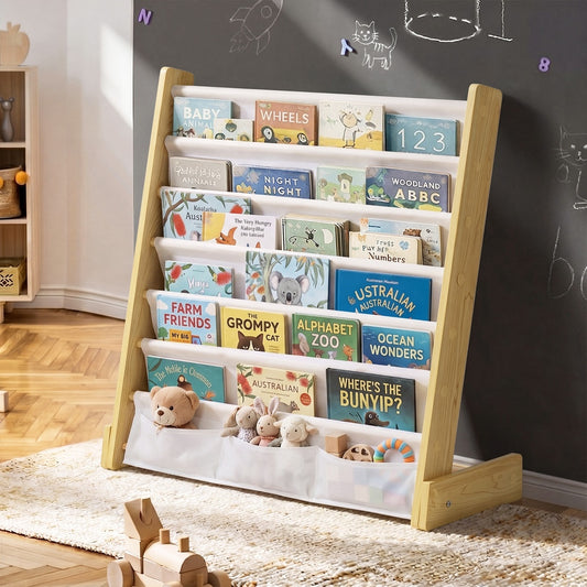 Kids Bookshelf Magazine Rack 6 Pocket | HomeAndLiving