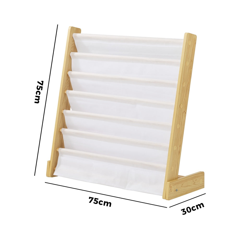 Kids Bookshelf Magazine Rack 6 Pocket | HomeAndLiving