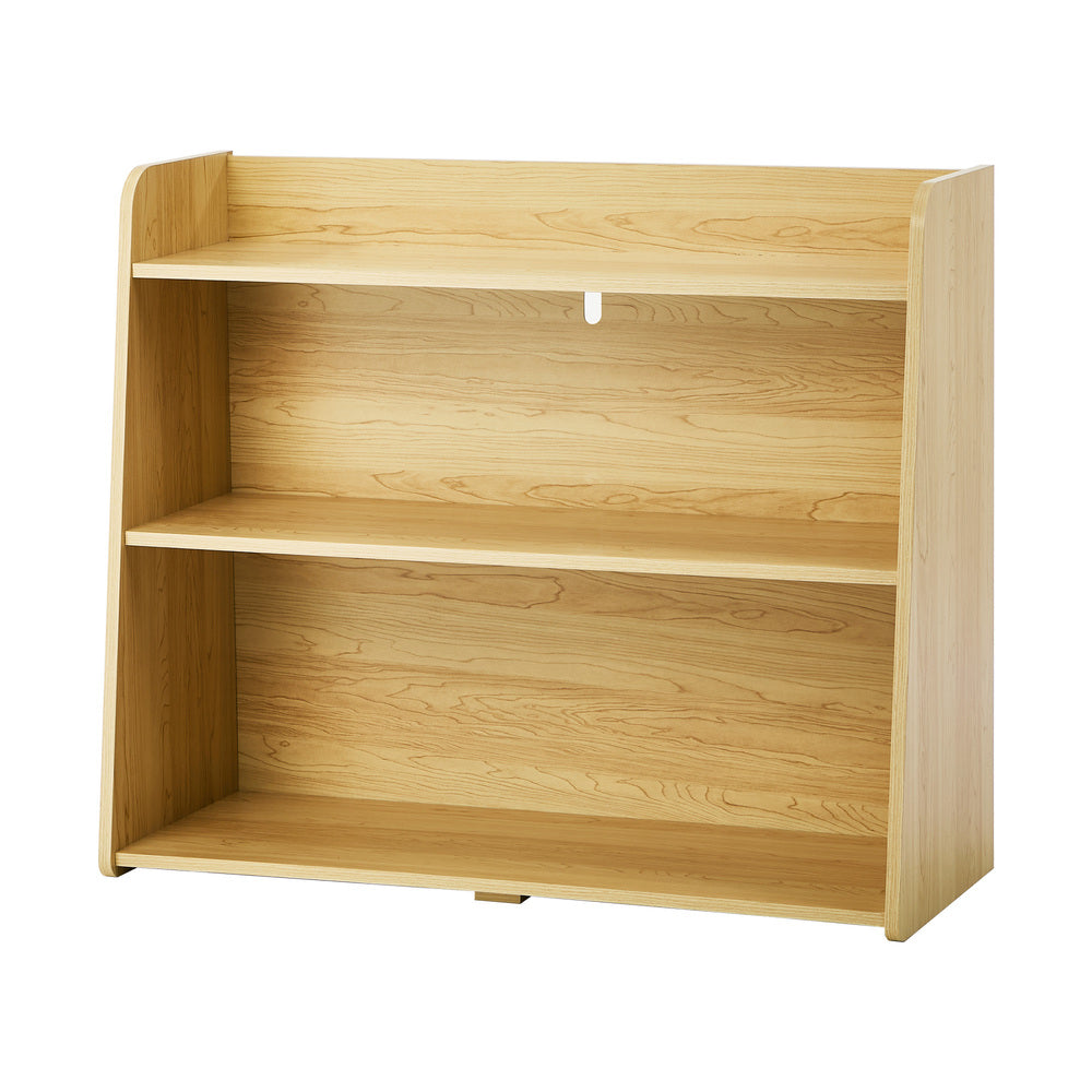 Kids Storage Bookshelf White 3 Tier