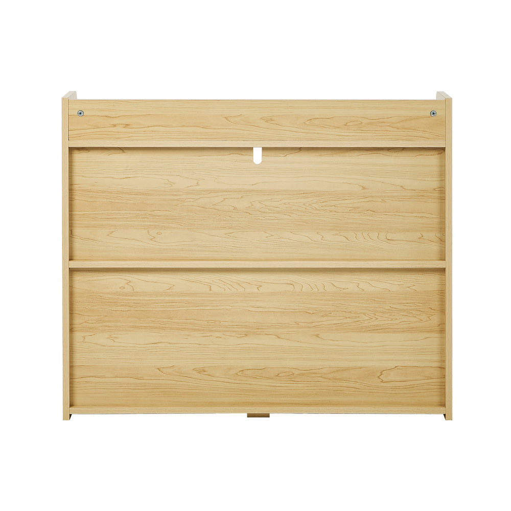 Kids Storage Bookshelf White 3 Tier