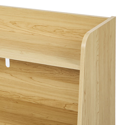 Kids Storage Bookshelf White 3 Tier
