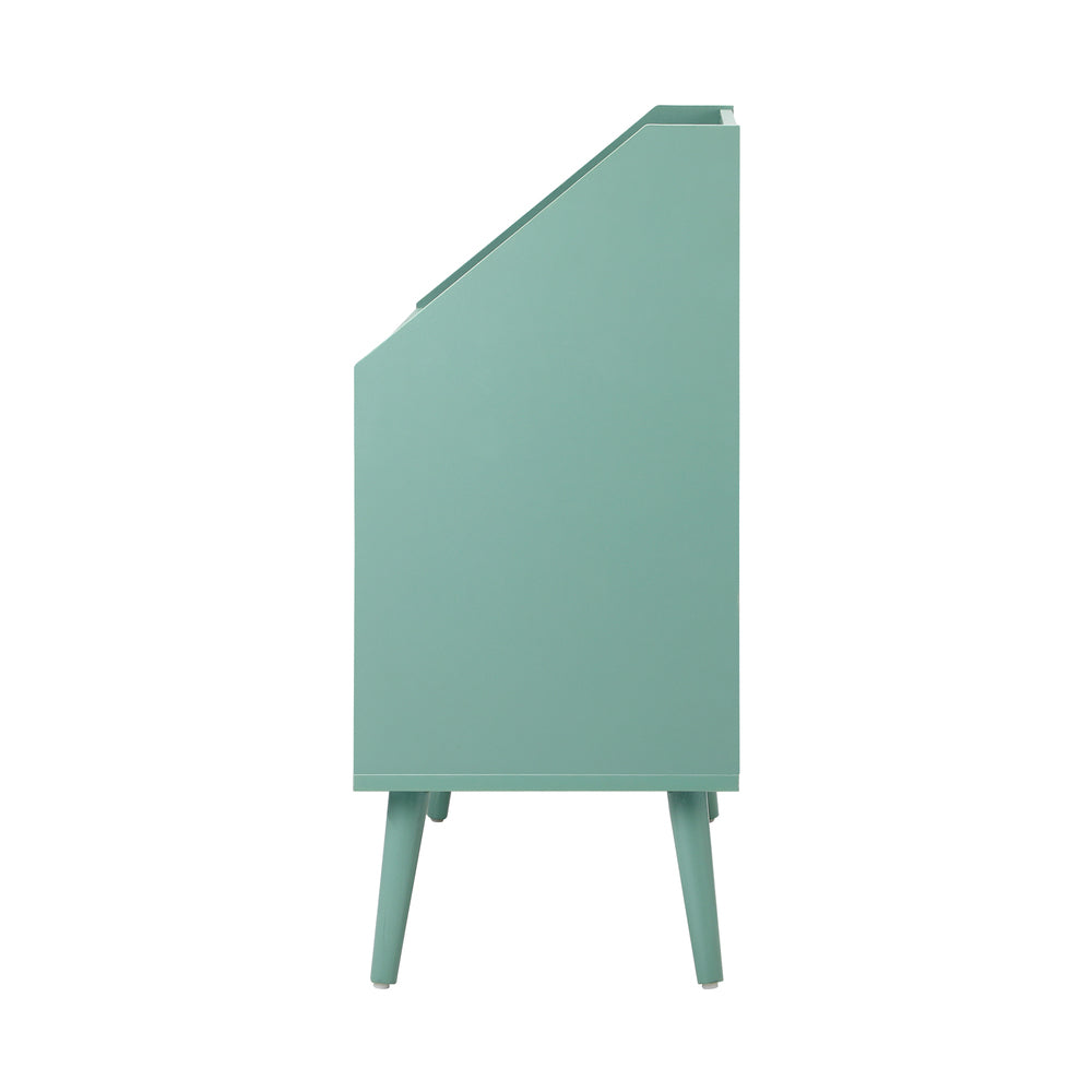 Kids Bookshelf Toy Storage 3-Tier Green | HomeAndLiving - 6