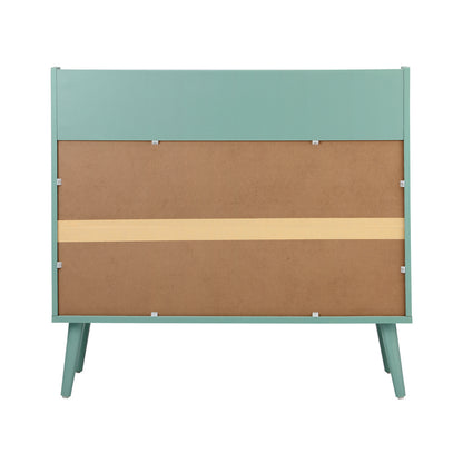 Kids Bookshelf Toy Storage 3-Tier Green | HomeAndLiving - 3