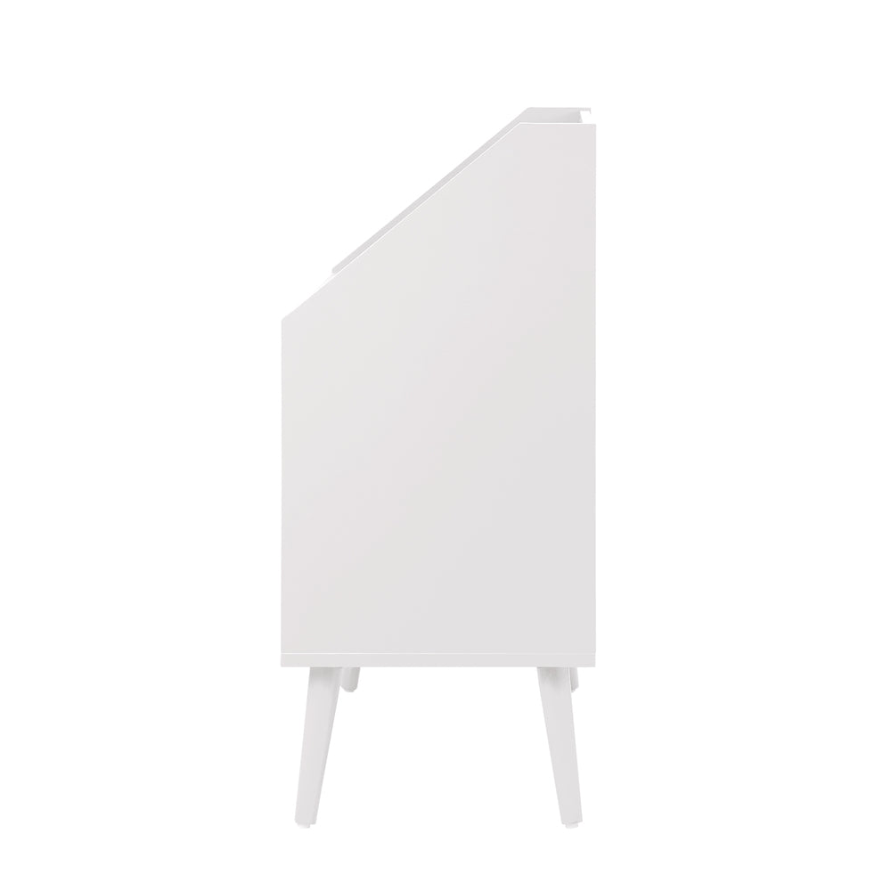 Kids Bookshelf Children Bookcase Organiser Toy Shelf White