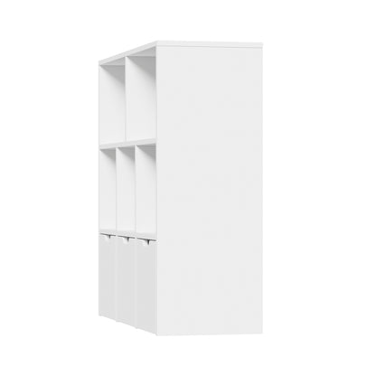 Kids Storage Organiser Cabinet With Removable Box White