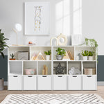 Kids Storage Cabinet Organiser With Removable Box White