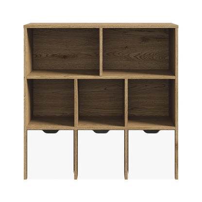 Kids Storage Cabinet Organiser With Removable Box Natural