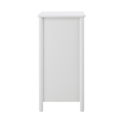 Kids Storage Bookshelf 2 Tier White