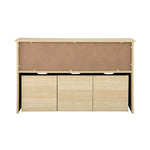 Kids Toy Storage Cabinet With Storage Box Natural