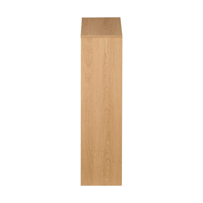 Kids Bookshelf House Bookcase Display Rack 4 Tier Natural 92x75x24cm