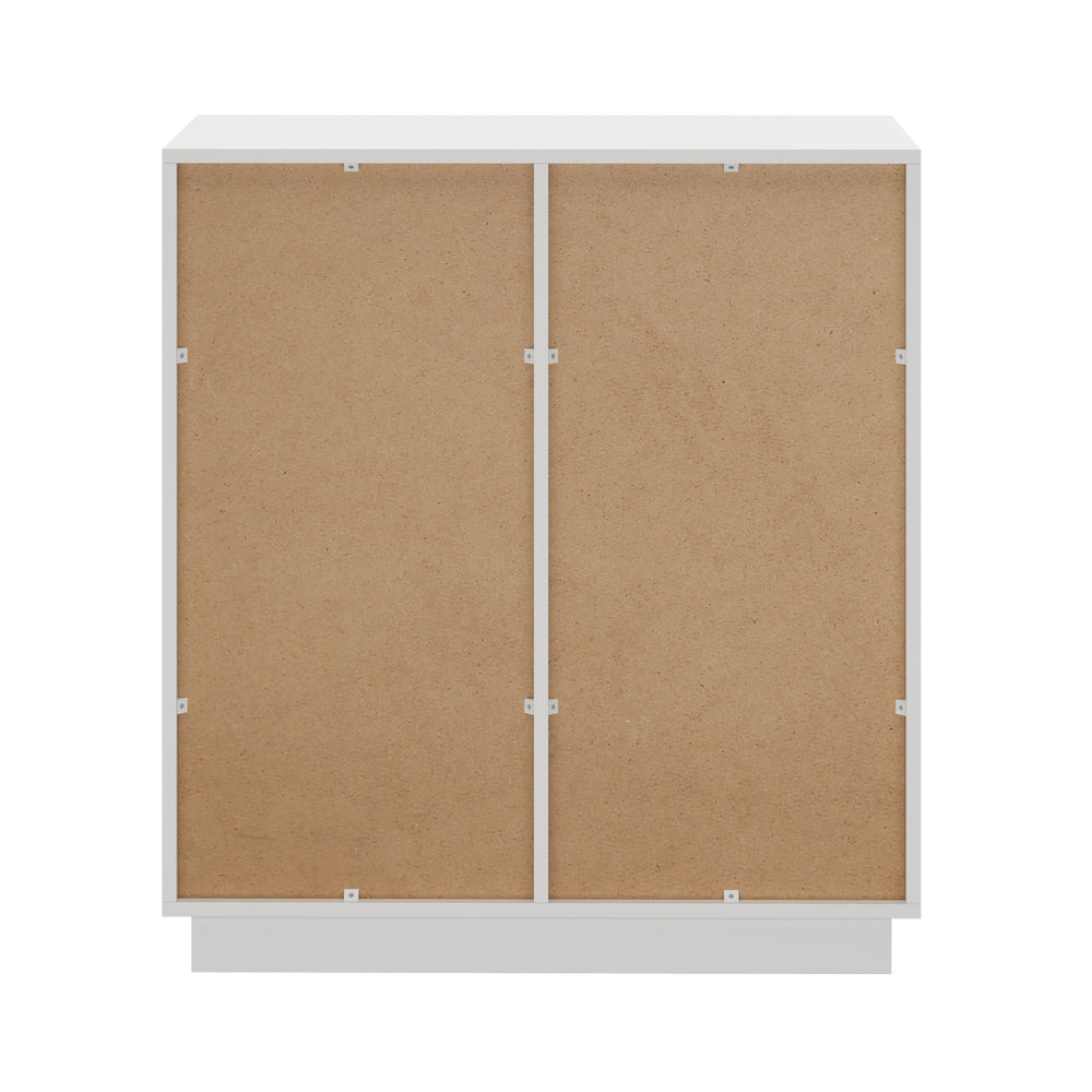 Buffet Storage Cabinet 4 Drawers White | HomeAndLiving