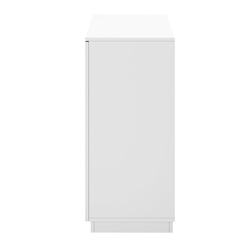 Buffet Storage Cabinet 4 Drawers White | HomeAndLiving