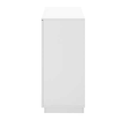 Buffet Storage Cabinet 4 Drawers White | HomeAndLiving