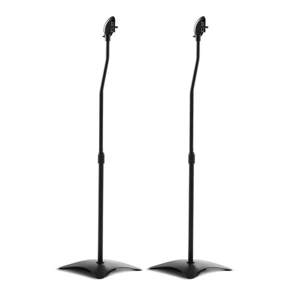 Speaker Stand 75-112Cm Adjustable Height Surround Sound Studio Home 2Pcs