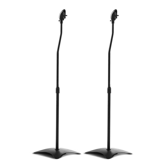 Speaker Stand 75-112Cm Adjustable Height Surround Sound Studio Home 2Pcs