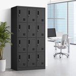12 Door Steel Locker Cabinet Office Gym | HomeAndLiving
