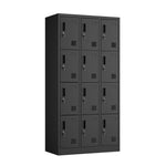 12 Door Steel Locker Cabinet Office Gym | HomeAndLiving