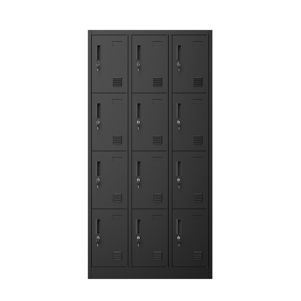 12 Door Steel Locker Cabinet Office Gym | HomeAndLiving - 9