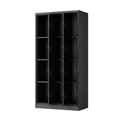 12 Door Steel Locker Cabinet Office Gym | HomeAndLiving - 5