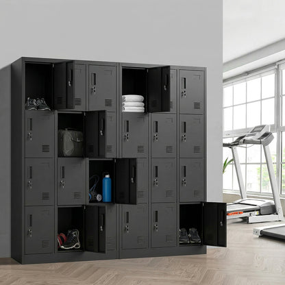 12 Door Steel Locker Cabinet Office Gym | HomeAndLiving - 8
